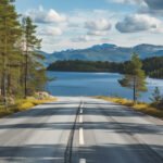 En väg som visar sveriges vackra natur och inspirerar till en roadtrip