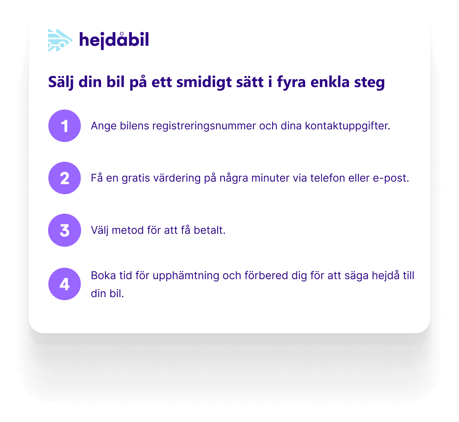 Så fungerar det Hejdåbil jämförelse bild och text